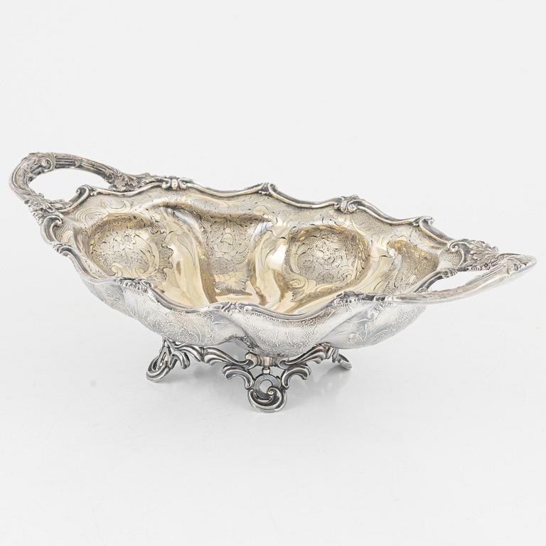 Jardinjär, silver, nyrokoko, St Petersburg 1845.