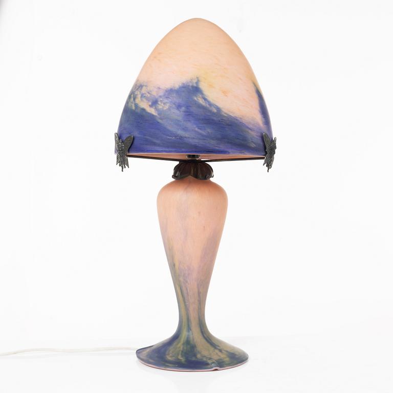 Bordslampa, Art Nouveau-stil, sent 1900-tal.