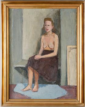 BÖRJE SANDELIN, olja på duk, signerad.