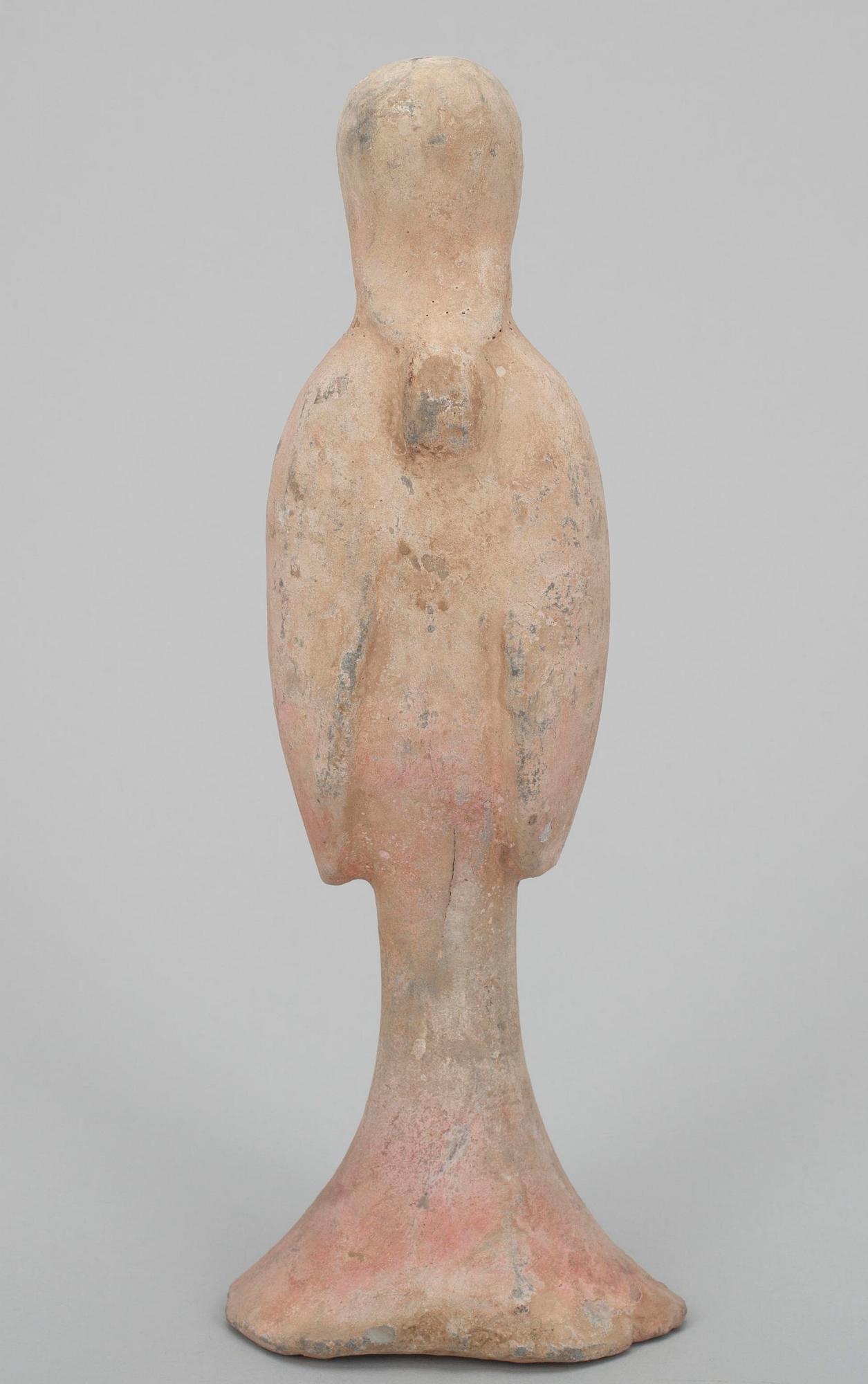SKULPTUR, lergods, Kina, Han-stil.