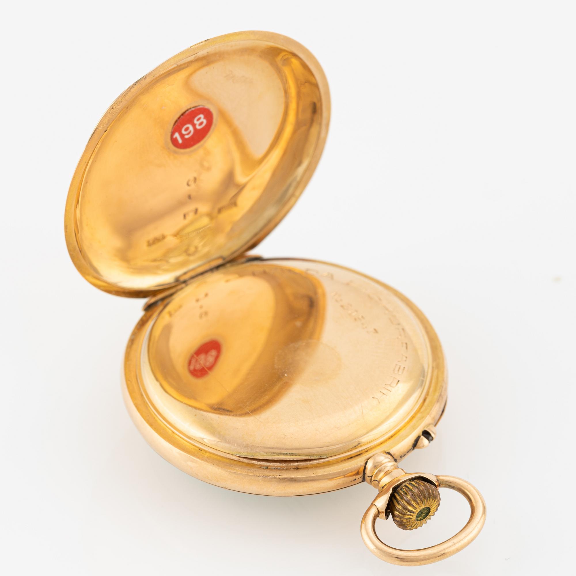 Halda, pocket watch, 40 mm.