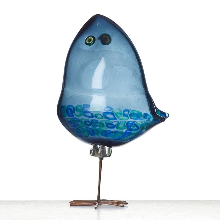 Alessandro Pianon, a "Pulcino" glass bird, Vistosi, Italy 1960's.