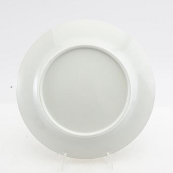 Dinner plates 12 pcs mid-20th century porcelain.