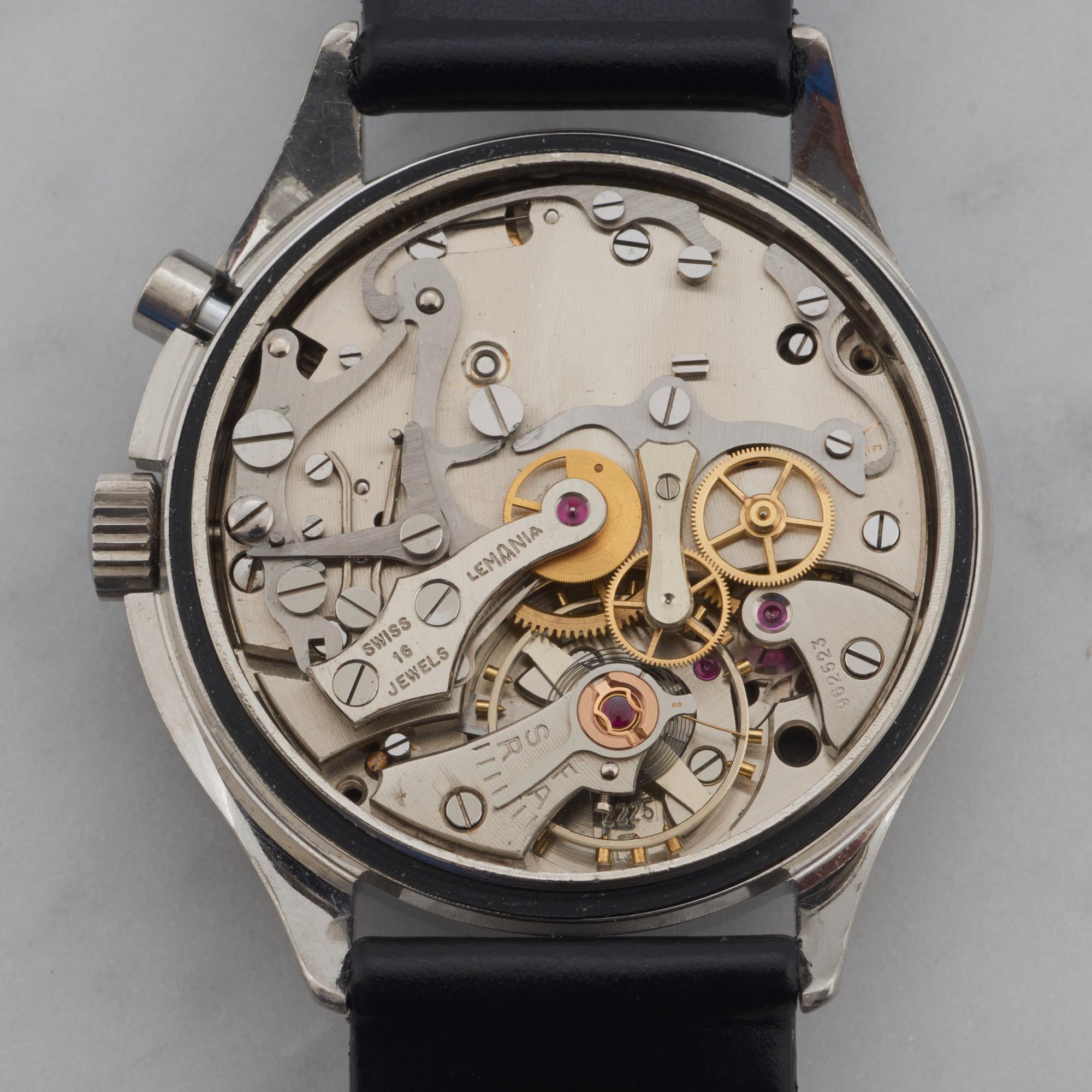 LEMANIA, Tg 195, "Tre Kronor", armbandsur, 40 mm,
