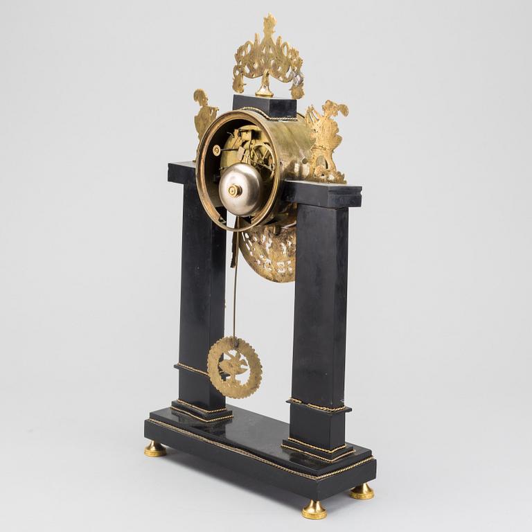A mantle clock France, 19th century,