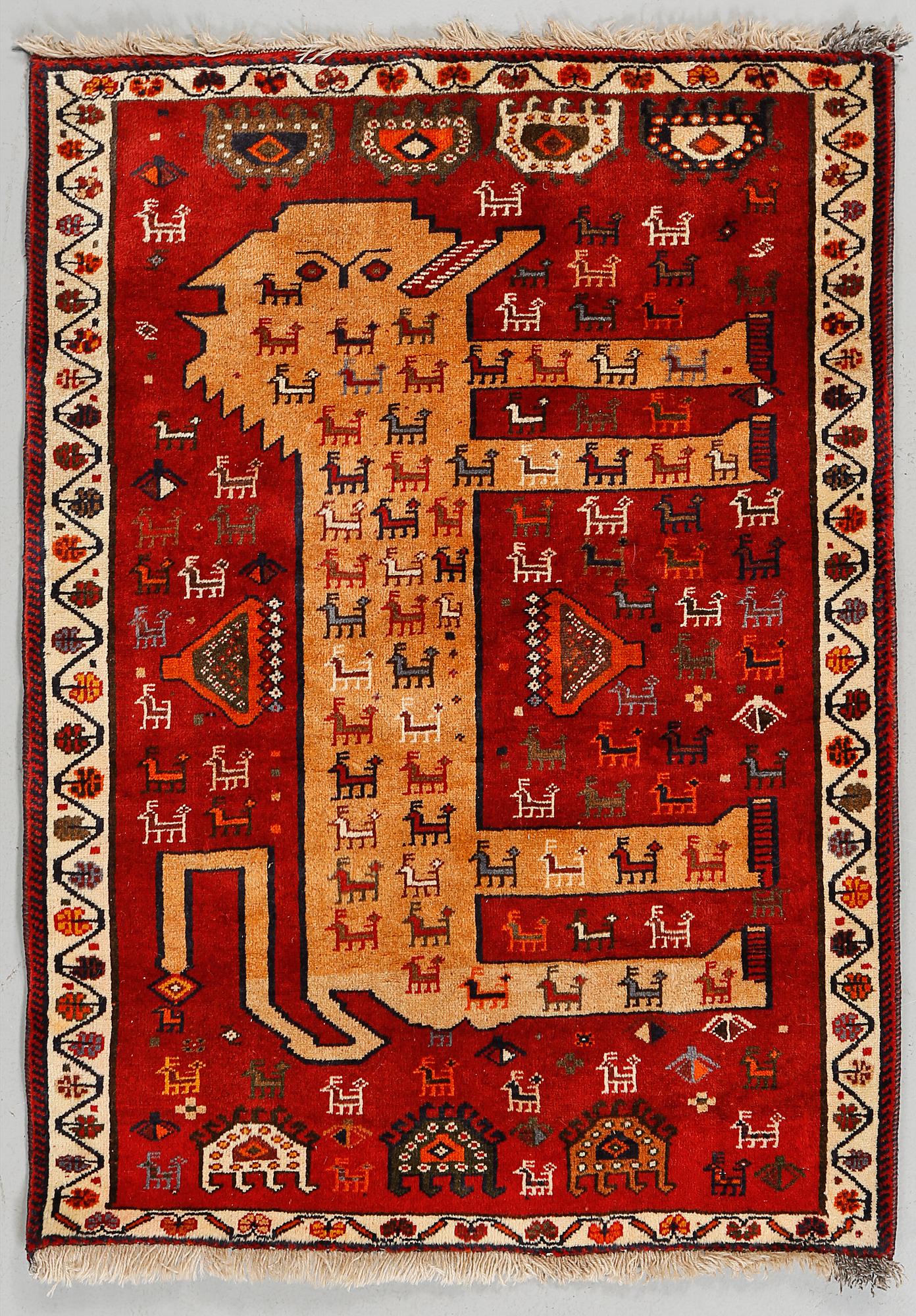 MATTA, Gashgai, sent 1900-tal, 150x110 cm.