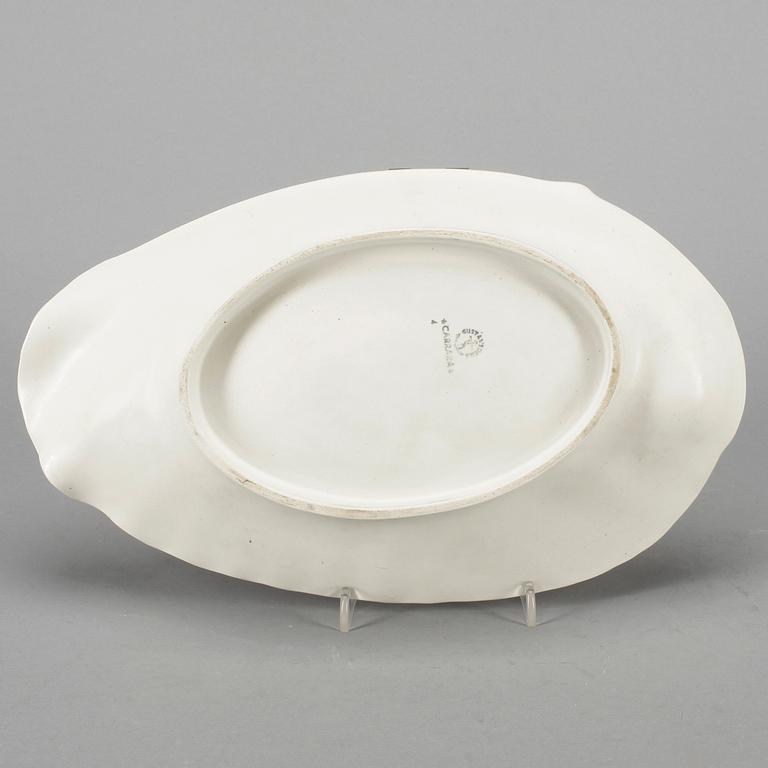 SKÅLFAT, stengods, "Carrara" Wilhelm Kåge, Gustavsberg, omkring 1900-talets mitt.