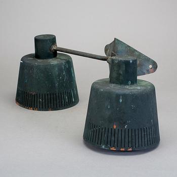 VÄGGLAMPA, 1900-talets mitt.