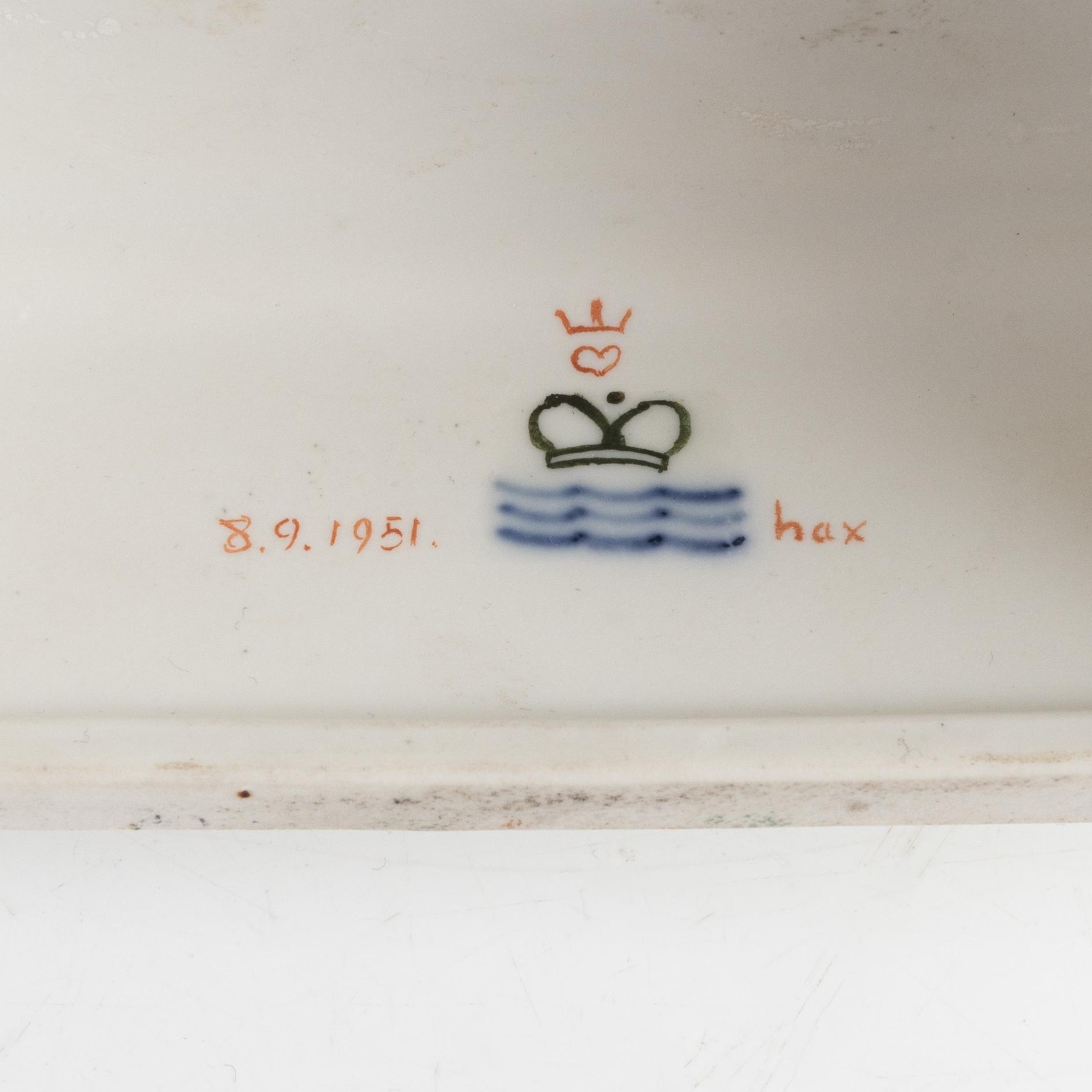 Gerhard Henning, figurin, "Eventyr nr 1", Royal Copenhagen, Danmark, 1920-tal.