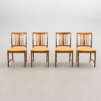 Chairs, 4 pcs, AB Linde Nilsson, Lammhult, 1960s/70s.