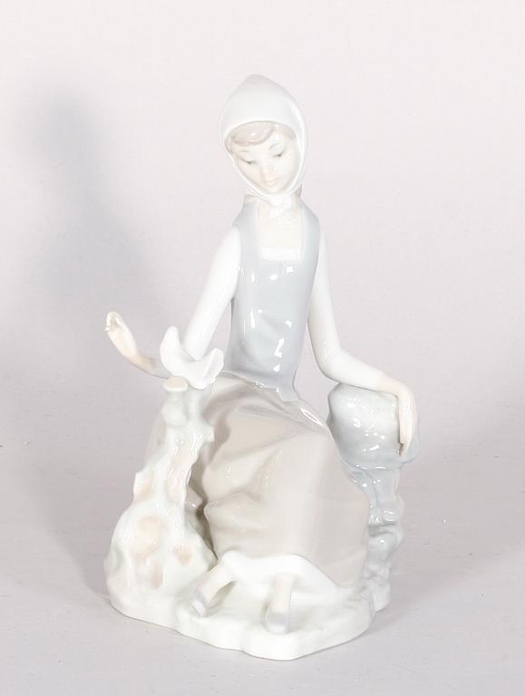 FIGURIN. Porslin, Lladro.