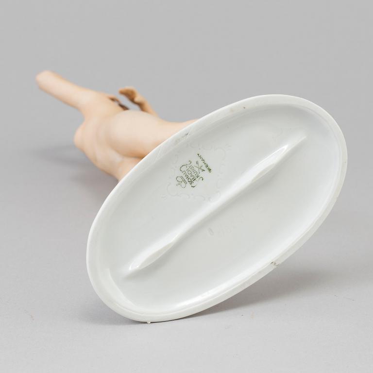 A porcelain figurine by Schaubach Kunst, Germany, first half of the 20th century.