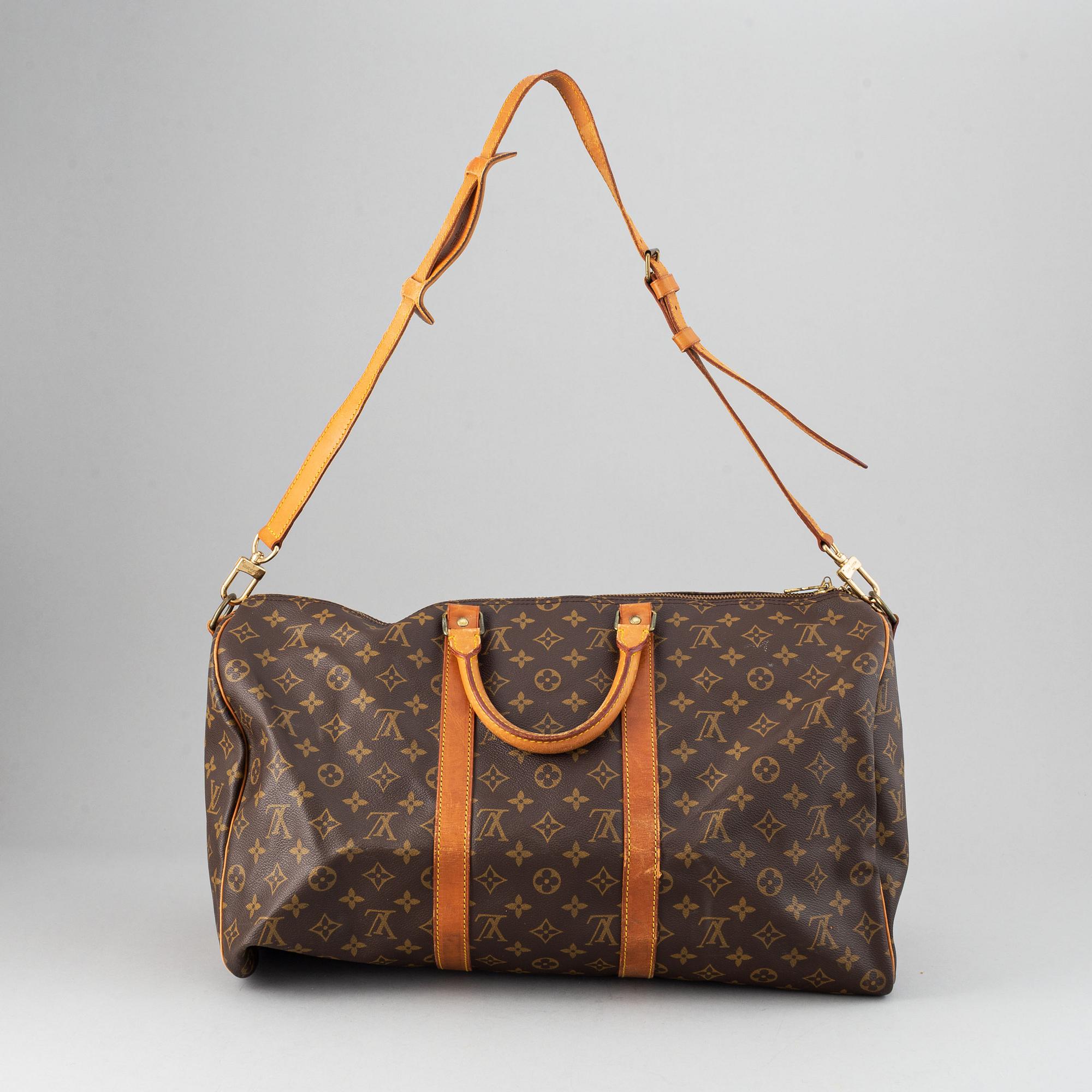 Louis Vuitton, weekendbag, 'Monogram Keepall Bandouliere 50'.