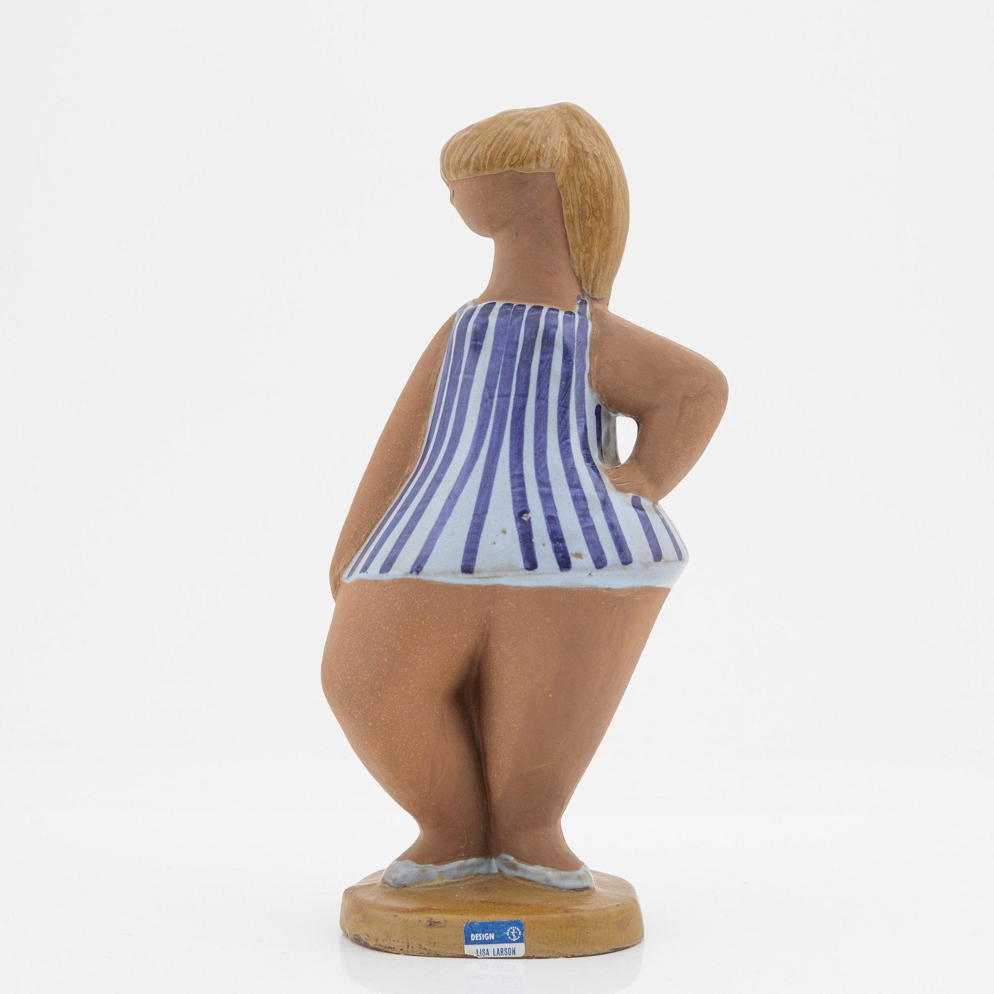 Lisa Larson, a stoenware figurin, Gustavsberg, Sweden.