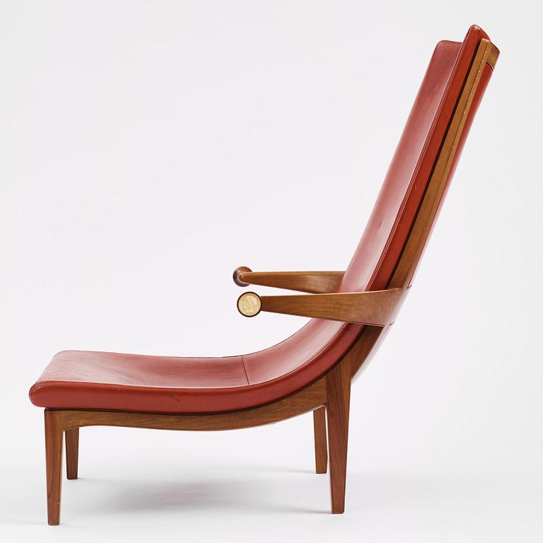 Gunnar Asplund, a rare "Senna" chair, Cassina, Italy, ca 1983.