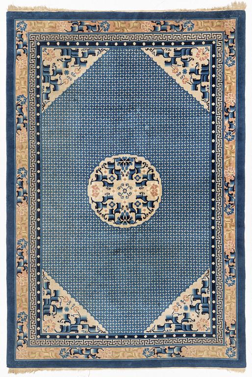 A rug, China, Antique Finish, c. 280 x 188 cm.