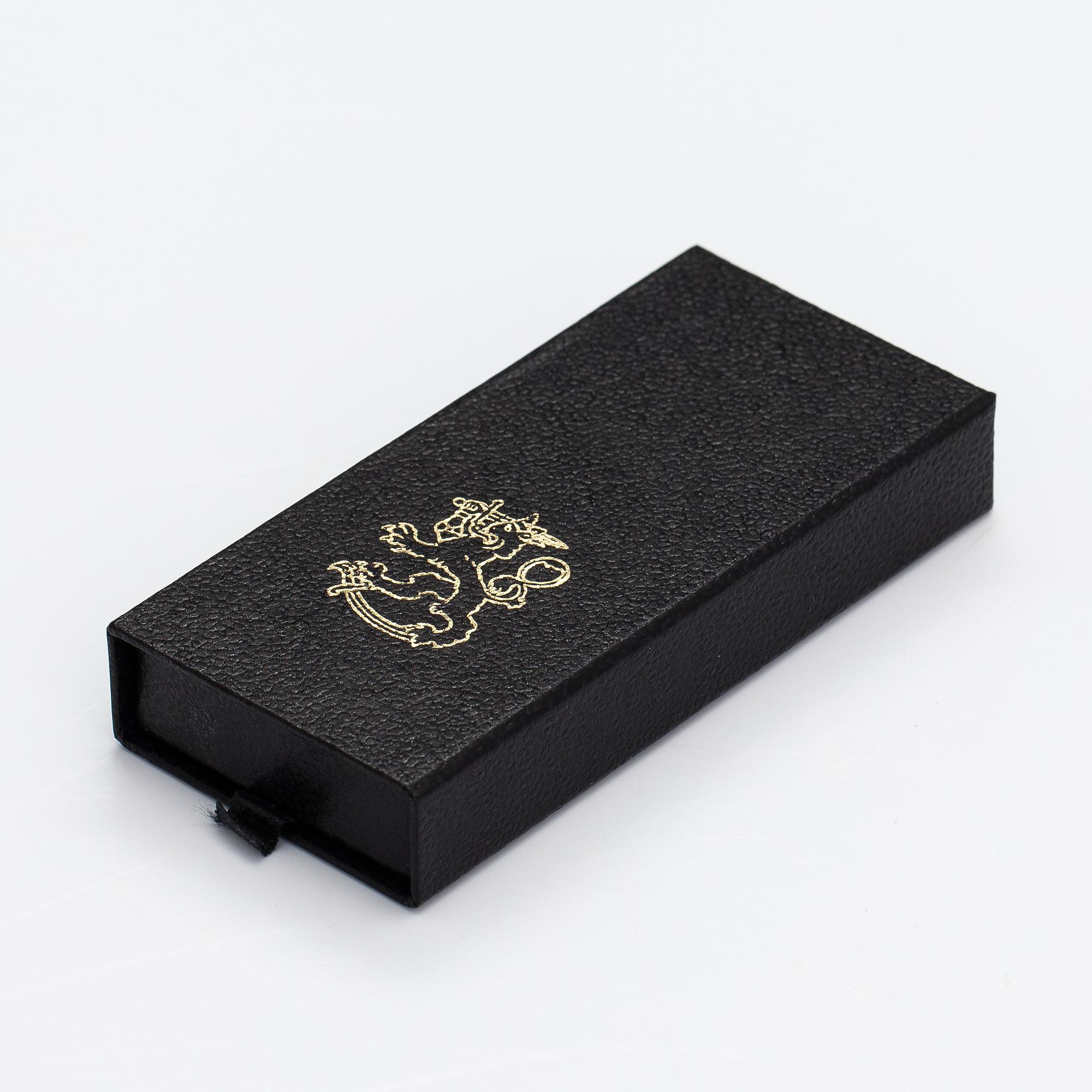 Knight first class of the Order of the Lion of Finland.