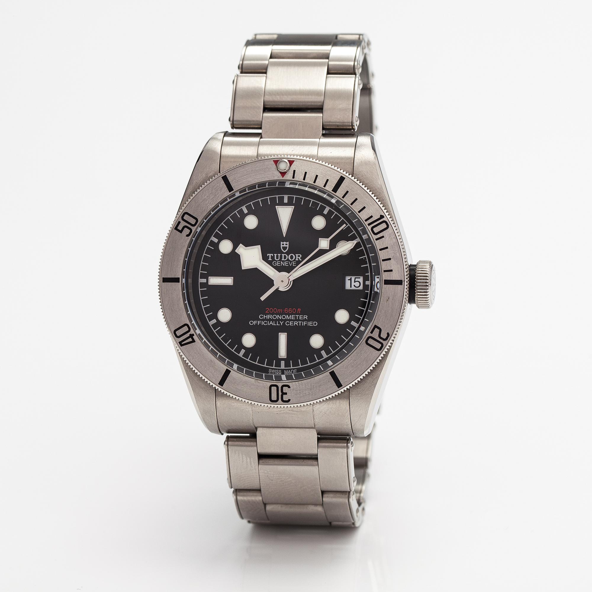 Tudor, Black Bay, 200m, rannekello, 41 mm.