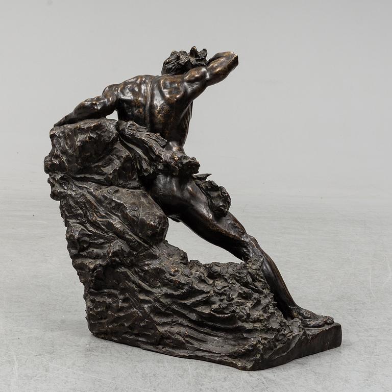 FLORENT MARTIGNY, sculpture, bronze, signed and dated 1925.