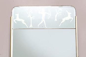 A Swedish Modern 1930/40s mirror.