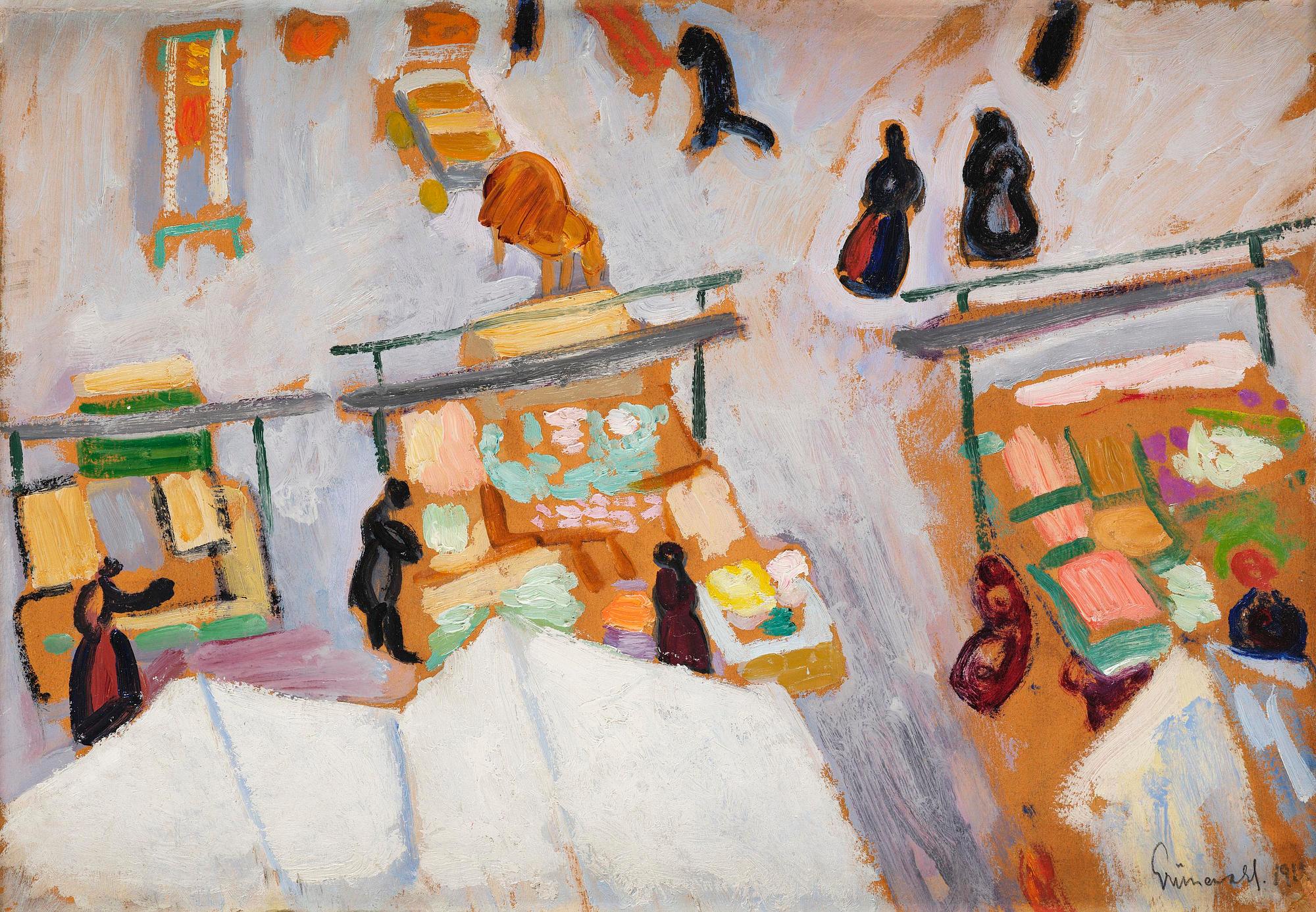 Isaac Grünewald, "Kornhamnstorg".