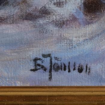 BROR JÖNSSON, olja på duk, signerad.