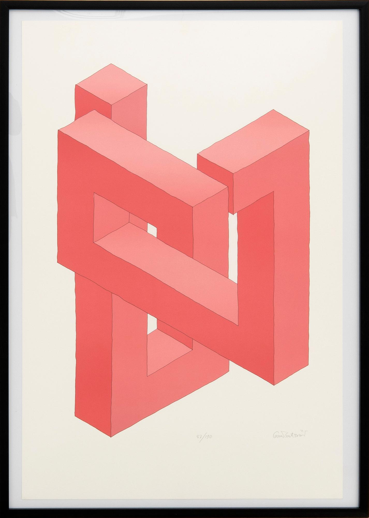 Oscar Reutersvärd, Impossible Figure.