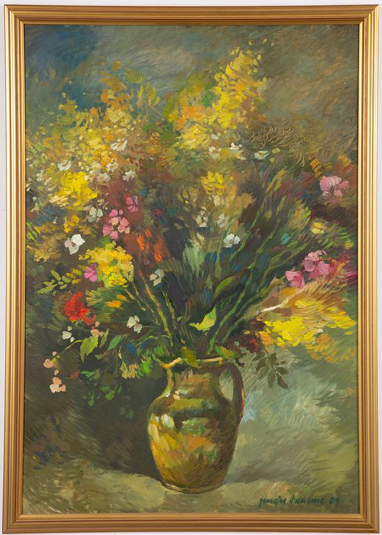 Jurģis Skulme, Flower Still Life.