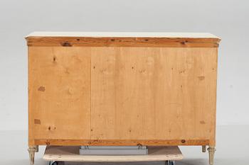 SKÄNKSKÅP, gustaviansk stil, 1900-tal.