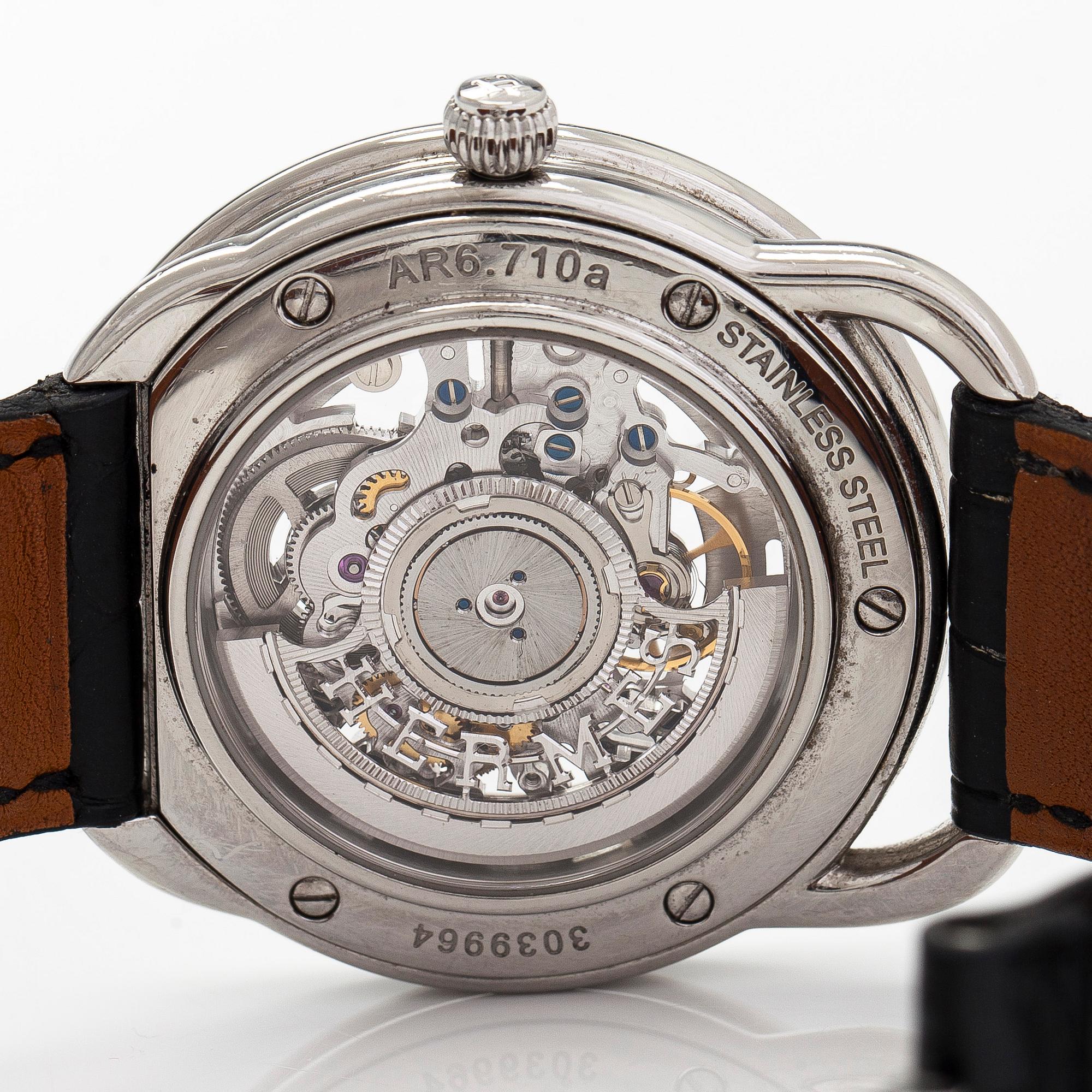 Hermès, Arceau Squelette, armbandsur, 41 mm.