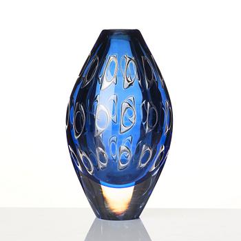 Ingeborg Lundin, a vase, Ariel, Orrefors, 1961.