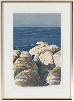 Roland Svensson · ROLAND SVENSSON, färglitografi, signerad samt numrerad 351/360