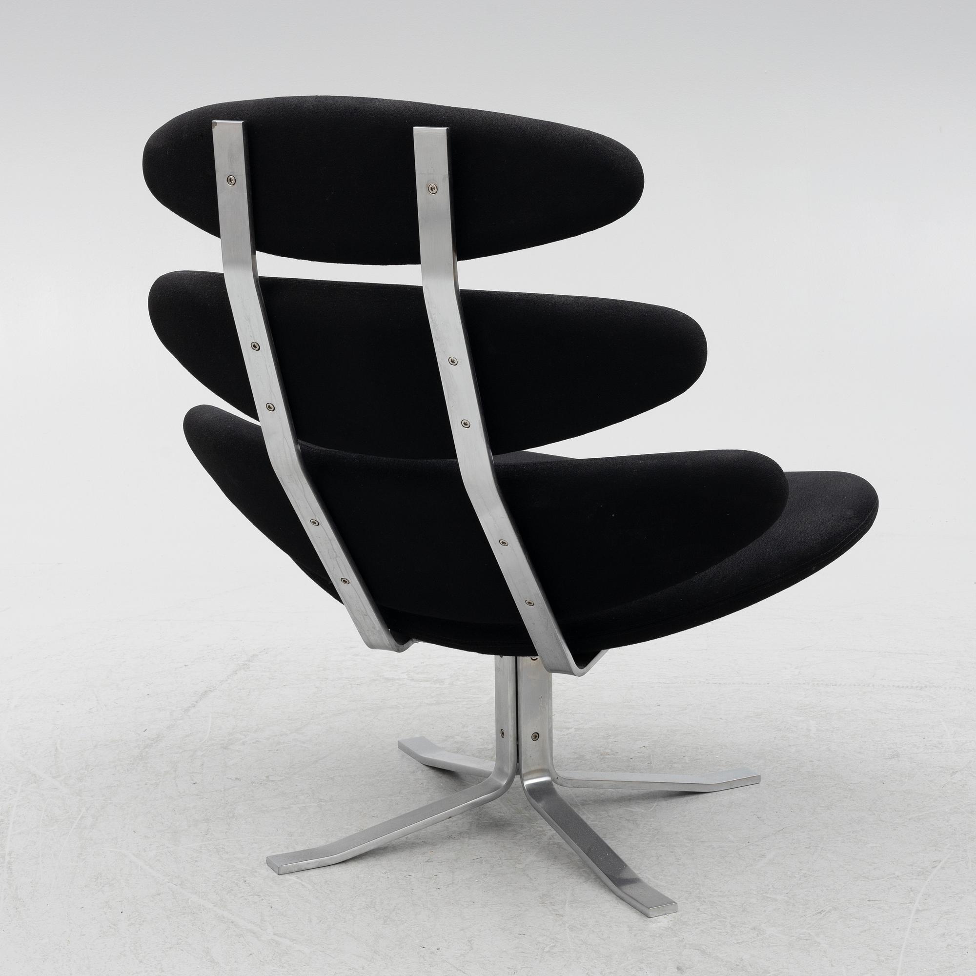 Poul Volther, fåtölj, "Corona EJ 5", Erik Jørgensen, Danmark, 2000.