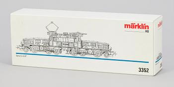 ELEKTOLOK,  H0 Märklin, "3352 KROKODIL", 1900-talets andra hälft.