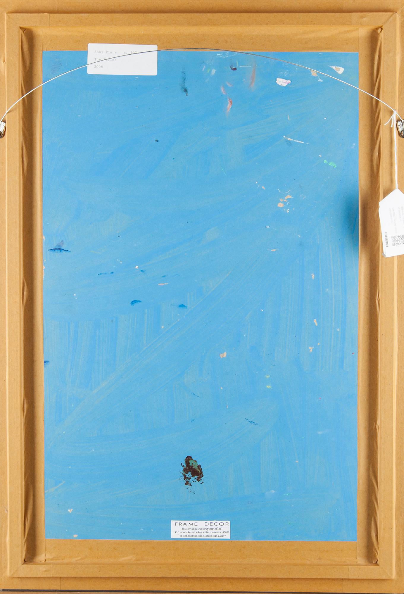 SAMI RINNE, olja på skiva, signerad och daterad 08.