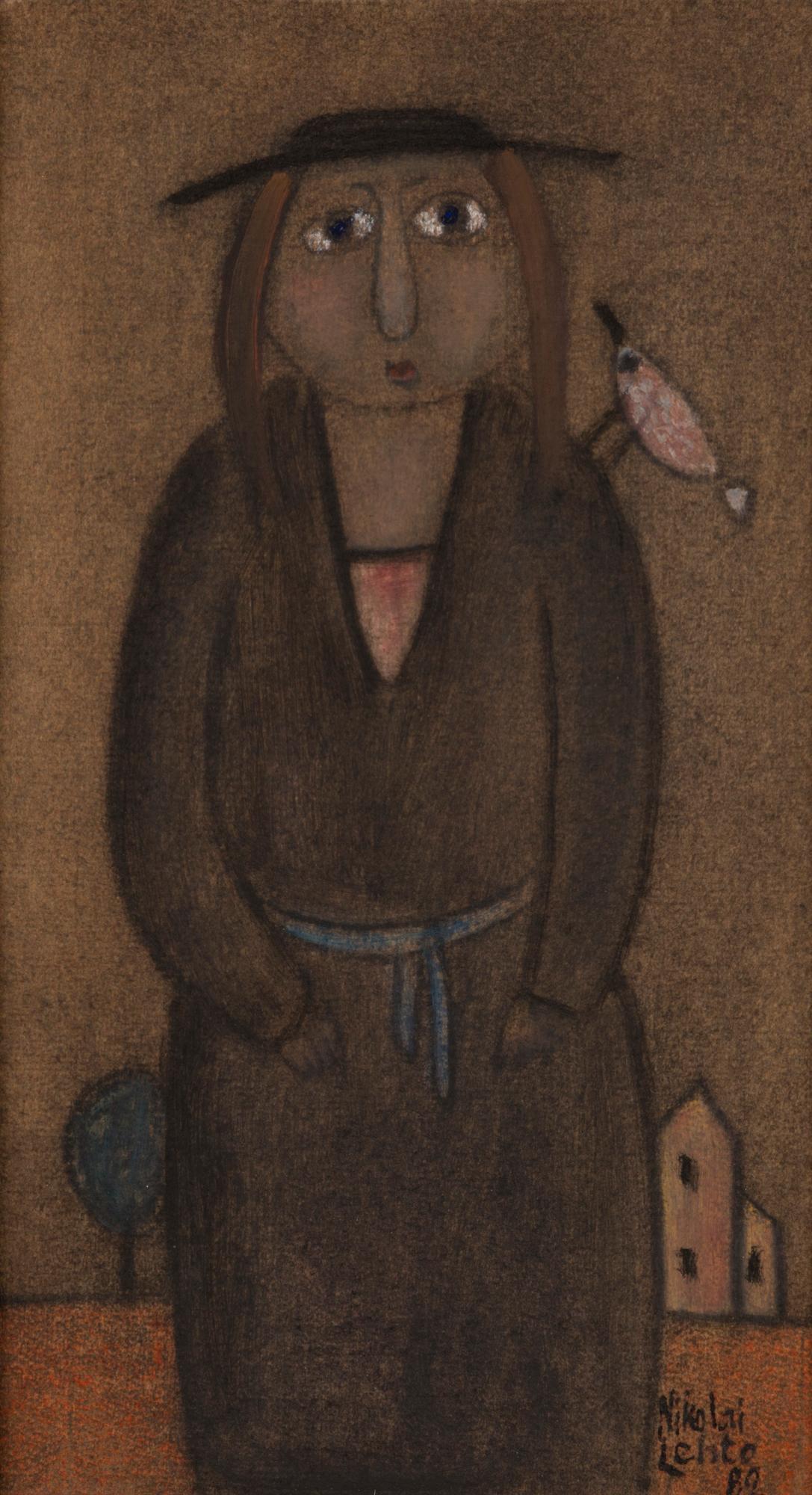 NIKOLAI LEHTO, oil on board, signed and dated -82.