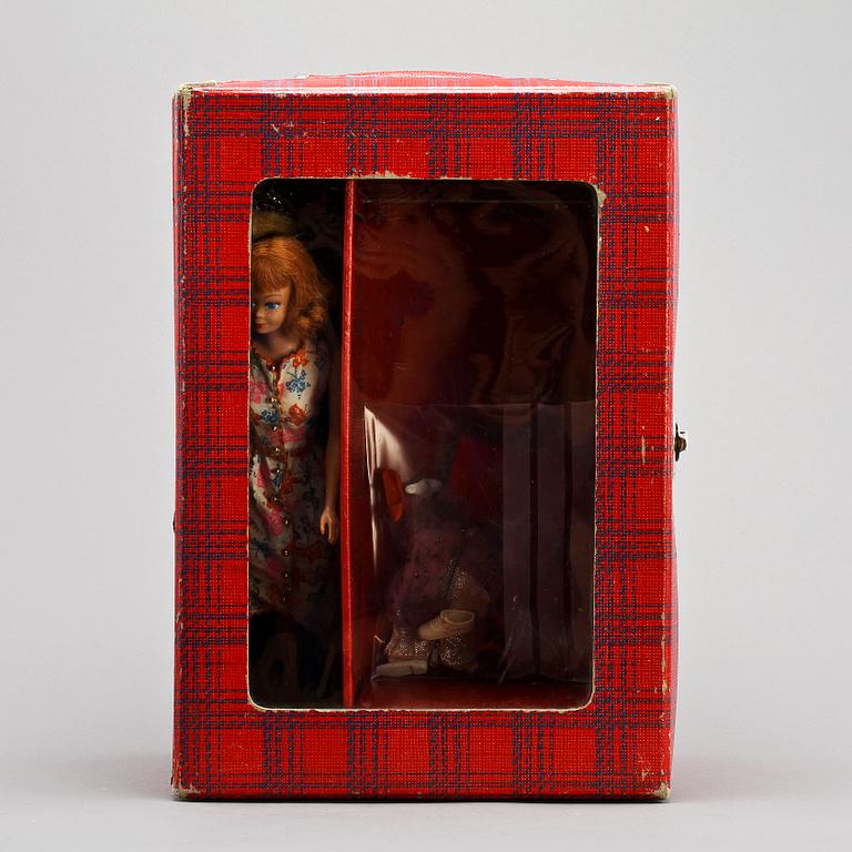 BARBIEDOCKOR, 3 st, Mattel, 1960-tal.