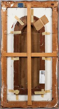 OIDENTIFIERAD KONSTNÄR, olja på duk, Italien 1800-tal.