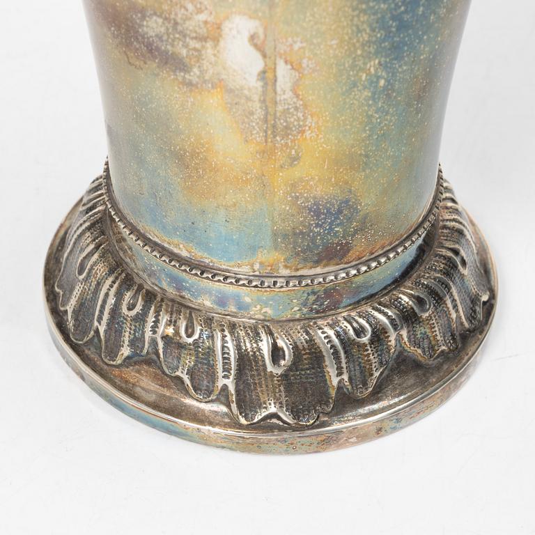 Carl Sandberg, a silver cup, Ystad 1916.