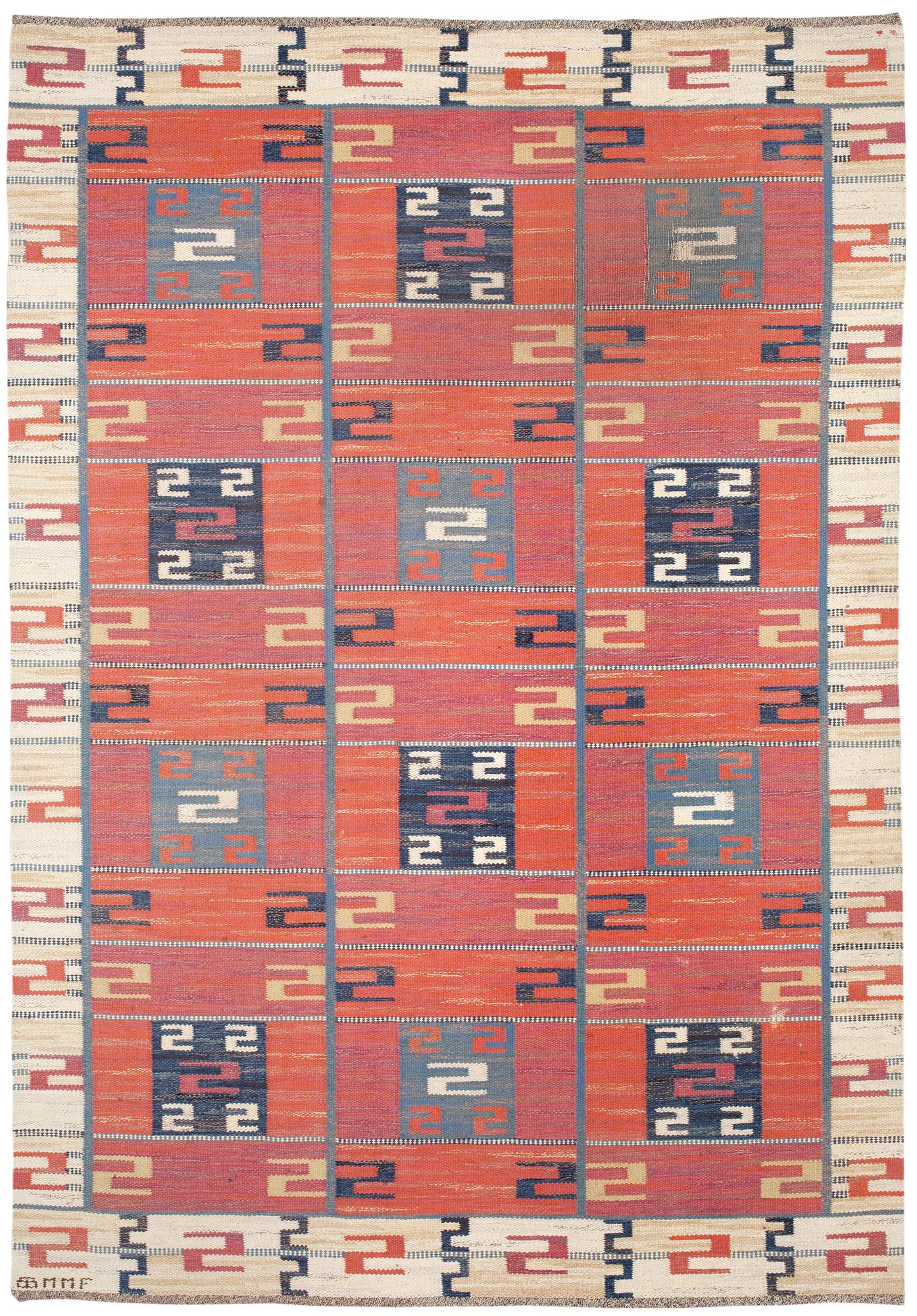 MATTA. "Röda Esset". Rölakan. 264 x 187,5 cm. Signerad AB MMF.