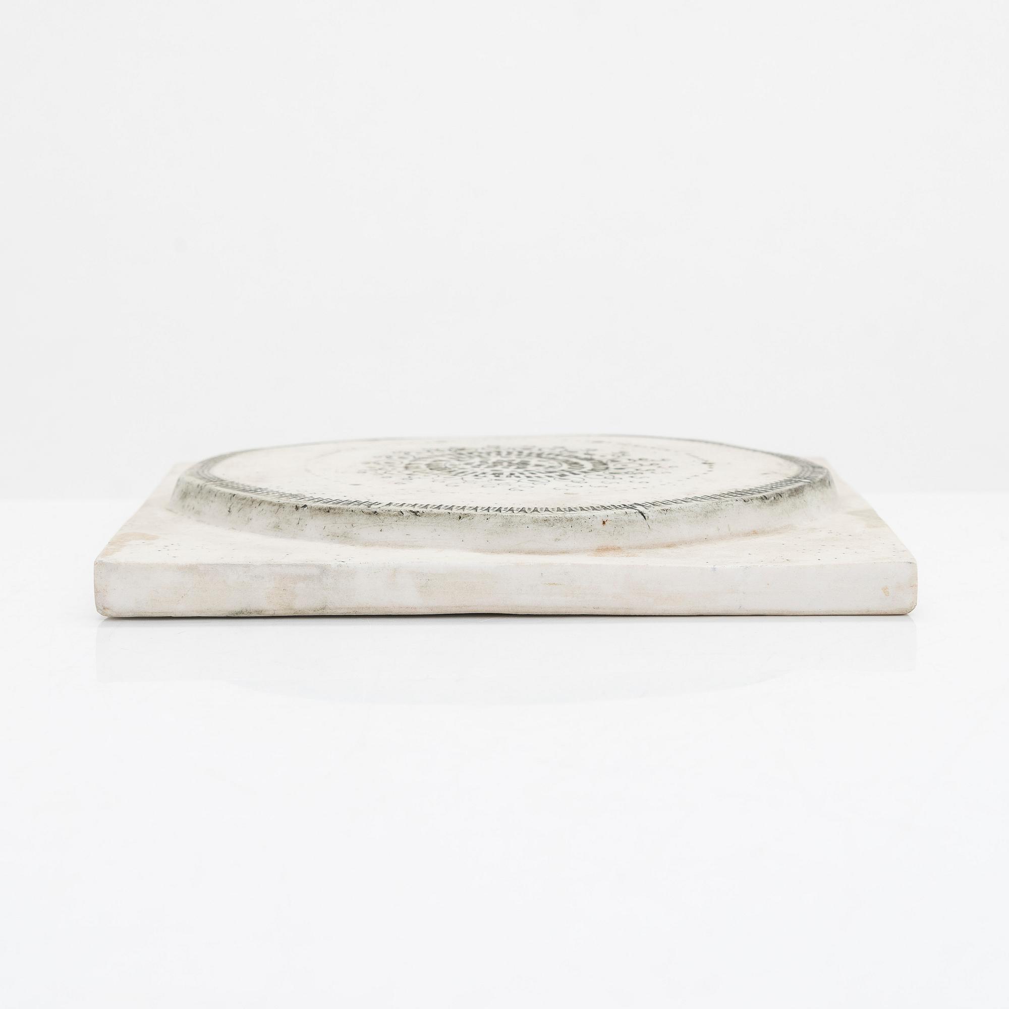 Rut Bryk, relief, stoneware, unsigned.
