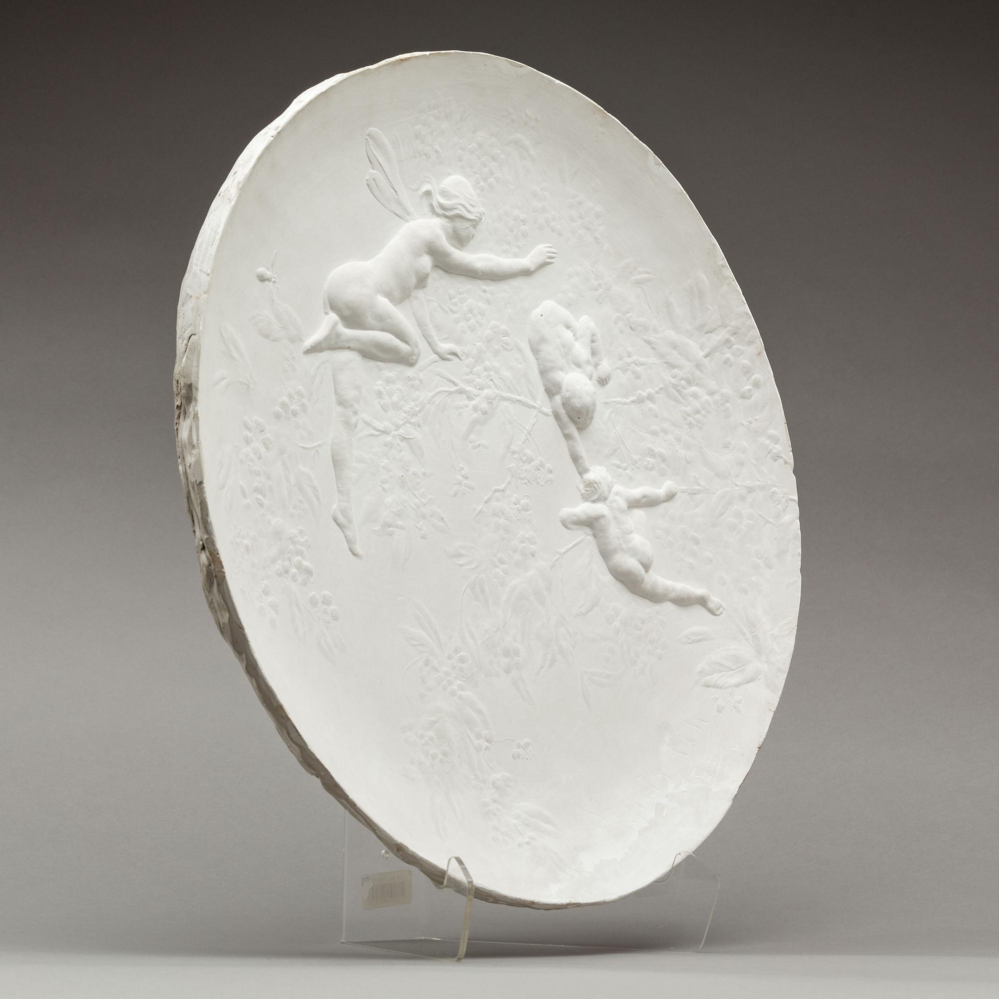 AXEL EBBE, gips, signerad och daterad -14.