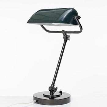 Böhlmarks, desk lamp, no. B218, 1920s.