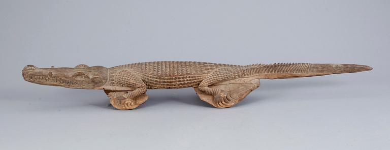 SKULPTUR, skuret trä, Afrika, omkring 1900-talets mitt.