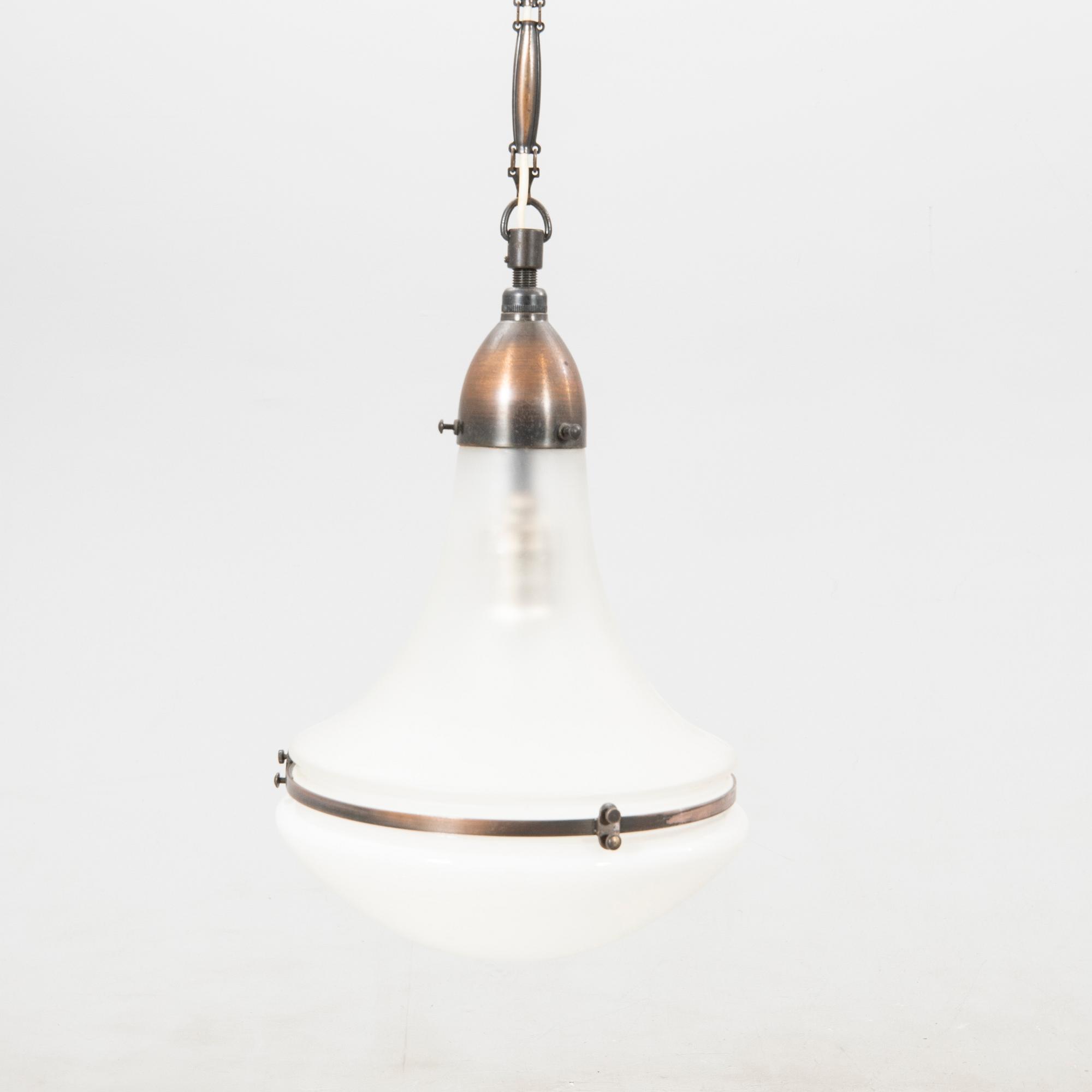 Peter Behrens, ceiling lamp, "Luzette" for AEG (Allgemeine Electricitäts-Gesellschaft), Germany.