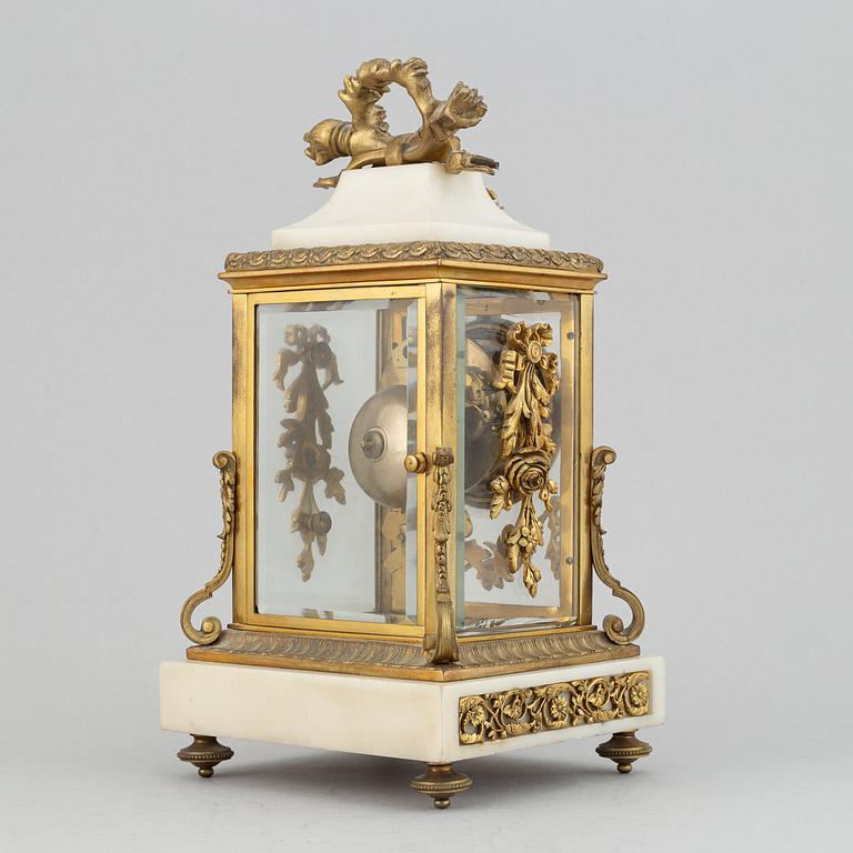 A circa 1900 Louis XVI-style mantle clock.