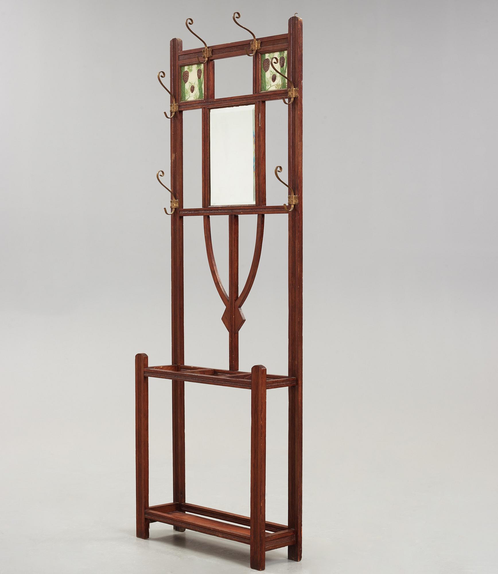 An early 20th century coat hanger.