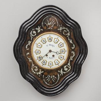 VÄGGPENDYL, Leija-typ, Märkt P. Morel a Nancy, 1800-talets slut.