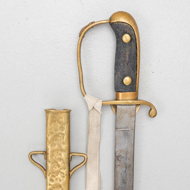 Police badge, Swedish, early 20th century.