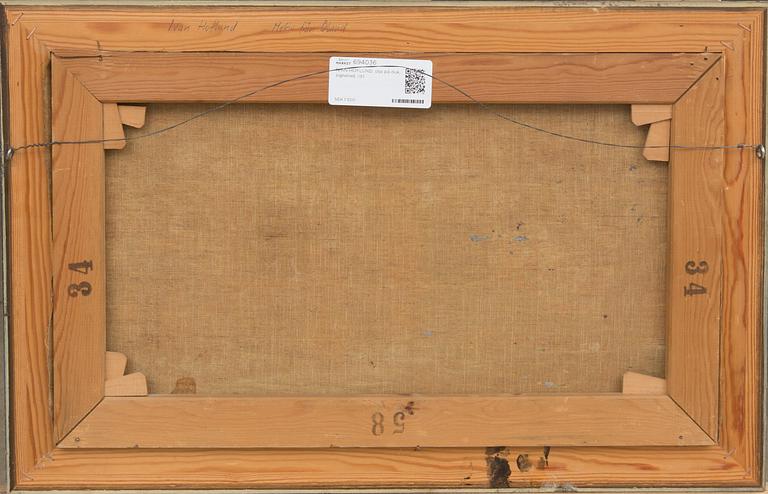 IVAN HOFLUND, olja på duk, signerad.